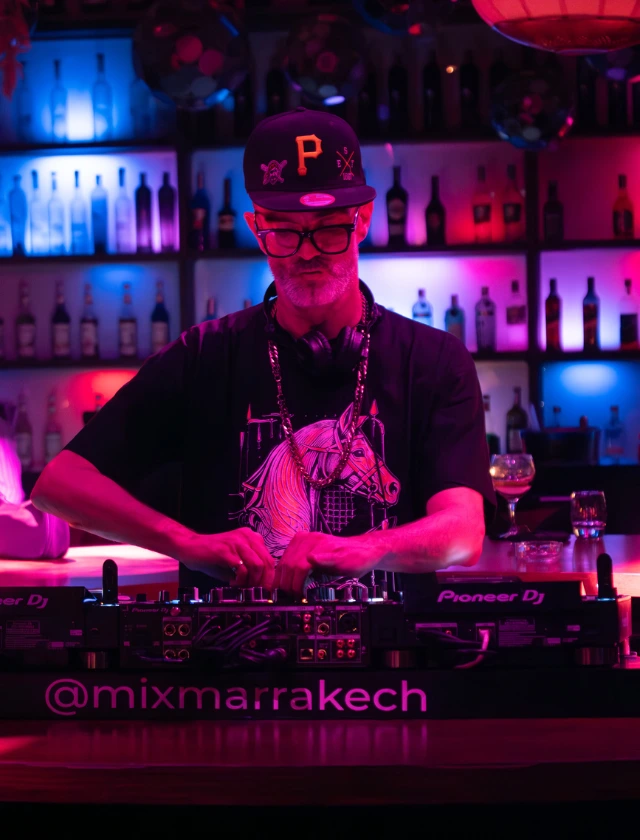 DJ Teepana at The Mix Marrakech